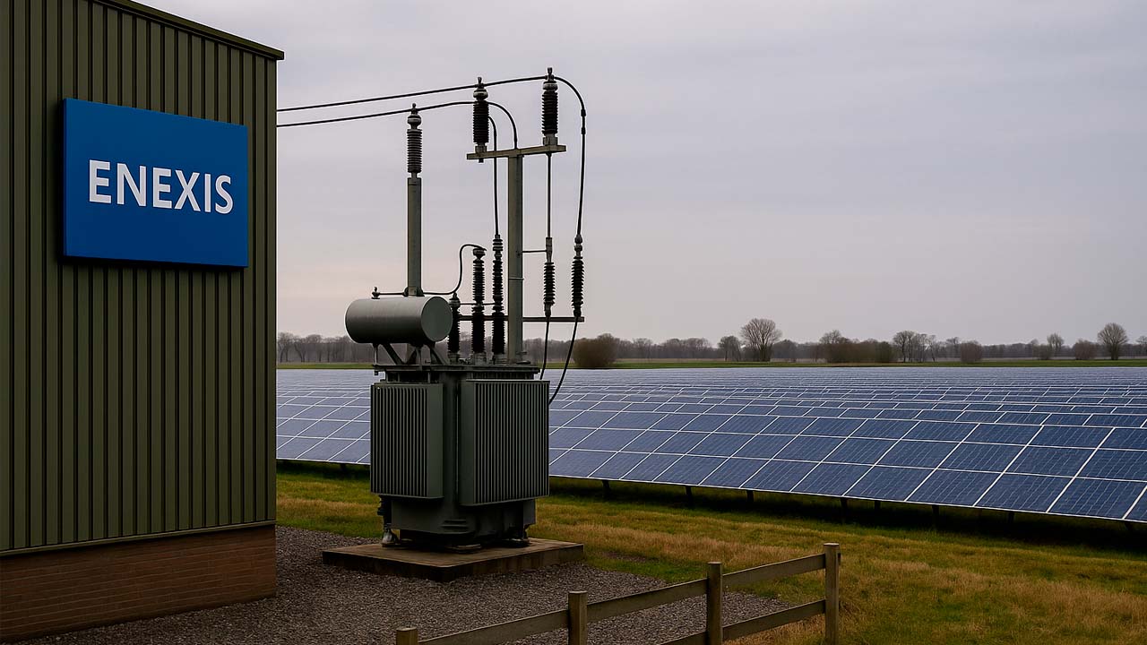 Zonnepanelen met transformator