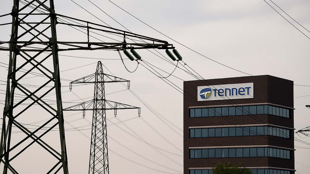 Hoogspanningsnet TenneT gebouw