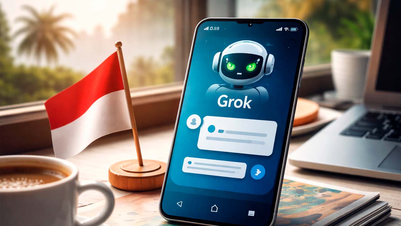 Smartphone met AI chatbot