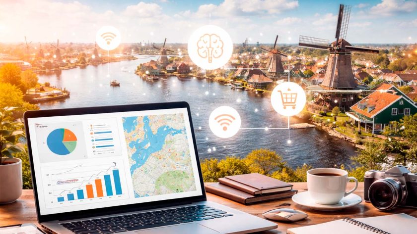 Digitalisering toerisme Nederland landschap